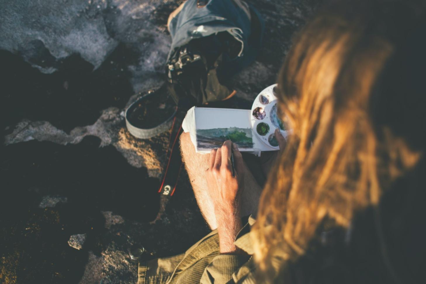 Çizim teknikleri uygulaması