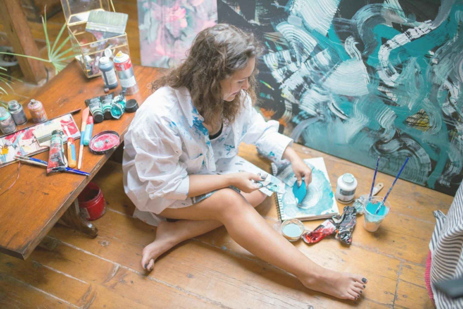 Sanatsal teknik uygulaması